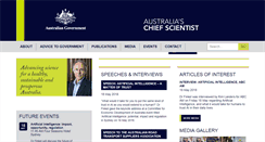 Desktop Screenshot of chiefscientist.gov.au